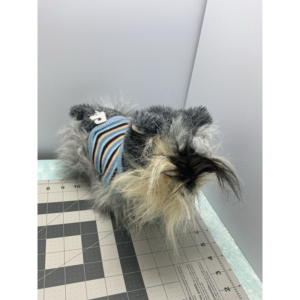 Collector's Choice‎ Schnauzer Puppy Dog 12" Plush Stuffed Animal - Picture 4 of 6